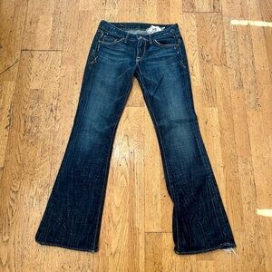 Union Midnight Carino Dark Blue Bootcut Jeans